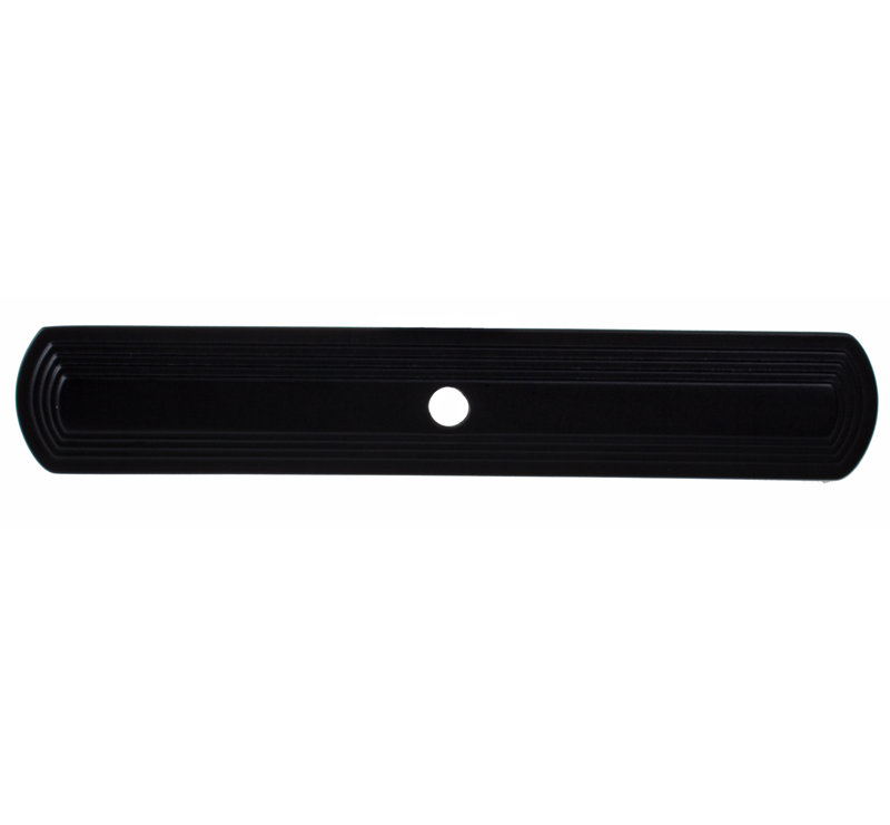 GlideRite Hardware Narrow Rounded Rectangle Knob Backplate